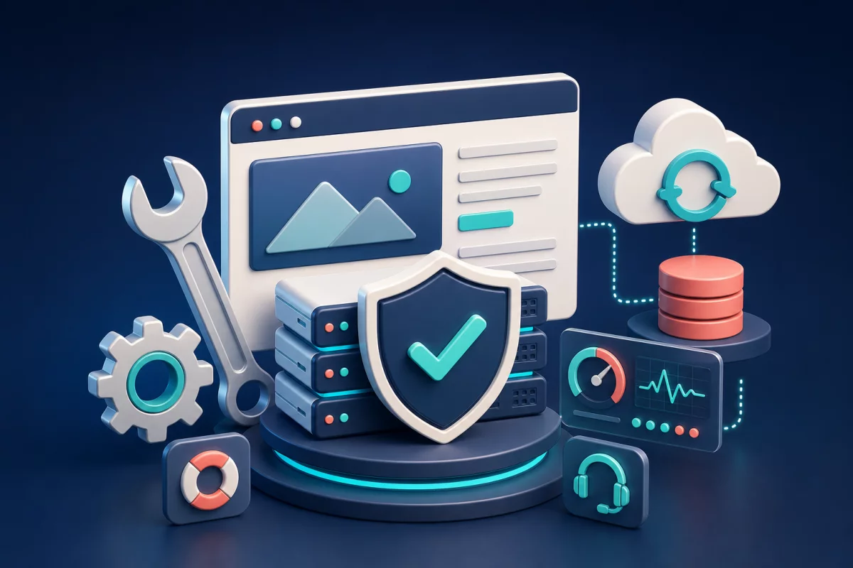 Web Sitesi Bakım, Güvenlik Güncelleme ve Teknik Destek
